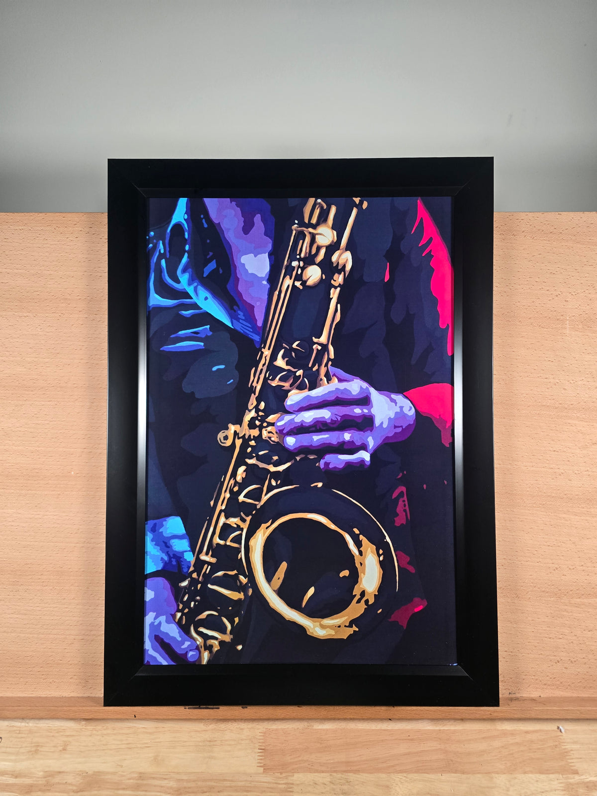 Jazz hands framed