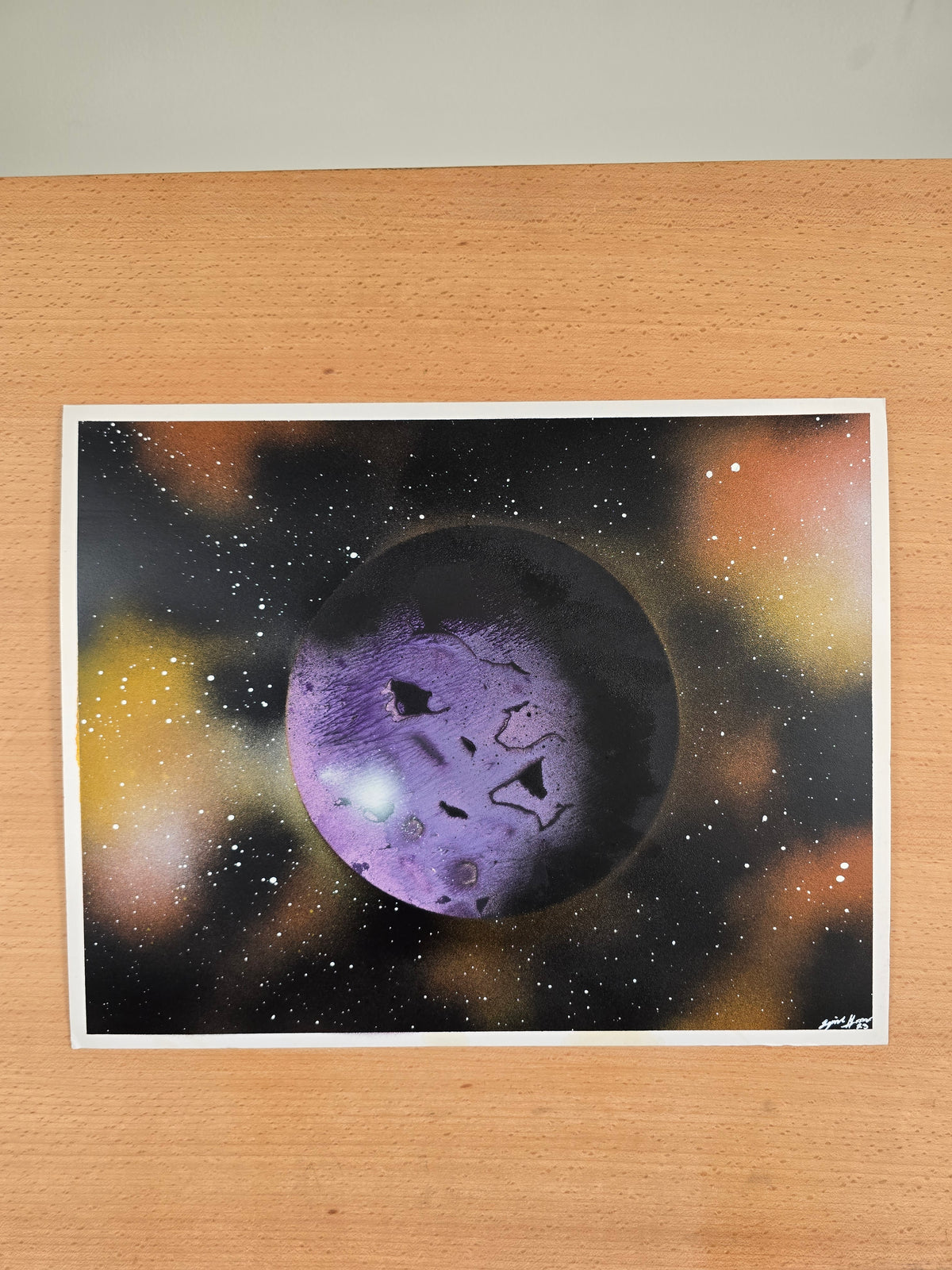 Purple planet