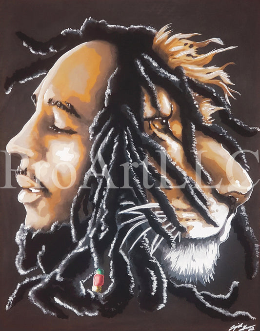 Print - Bob Marley Lion
